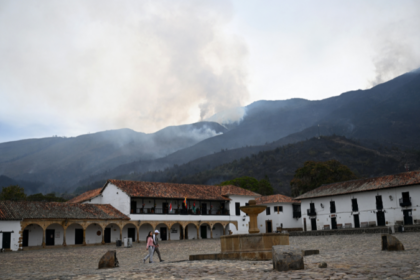 Incendio forestal en Villa de Leyva está controlado en 75%
